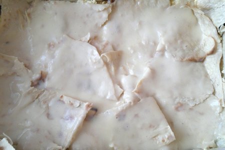 Экспресс-пирог с творожно-сырной начинкой#махеевънаприроде: шаг 7