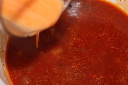 Домашний кетчуп из томатного сока: шаг 5