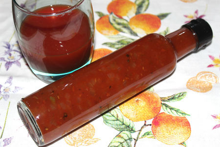 Домашний кетчуп из томатного сока: шаг 8
