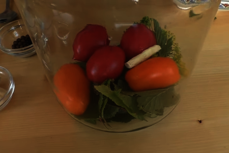 Газированные помидоры на зиму, как бочковые!: шаг 2