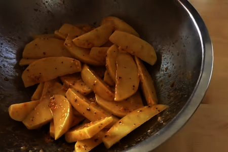 Картофель по-среднерусски в духовке: шаг 2