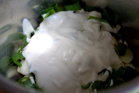 Сметанный соус с зеленью и чесноком: шаг 6