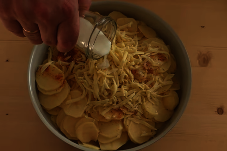Картошка с кефиром в духовке : шаг 4