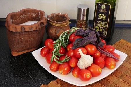 Вяленые томаты по-итальянски: шаг 1