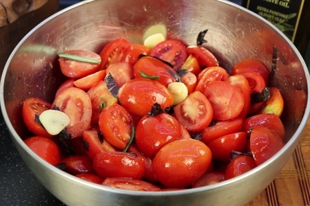 Вяленые томаты по-итальянски: шаг 2