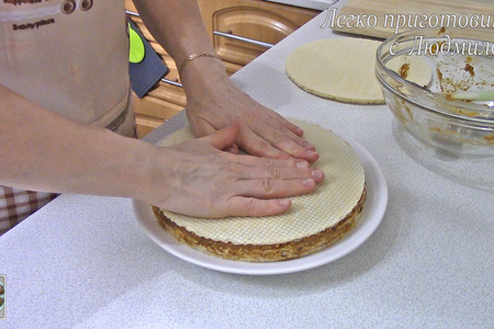 Торт с сухофруктами, без выпечки: шаг 6