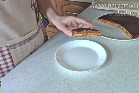 Торт с сухофруктами, без выпечки: шаг 10