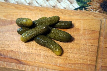 Салат оливье с морским гребешком: шаг 6