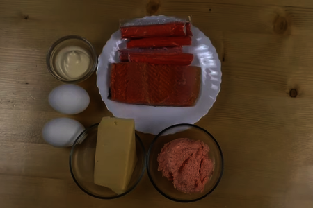 Закусочный торт с красной рыбой: шаг 4