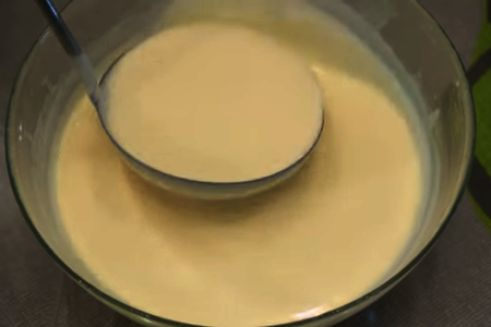 Тонкие домашние блины на молоке: шаг 8