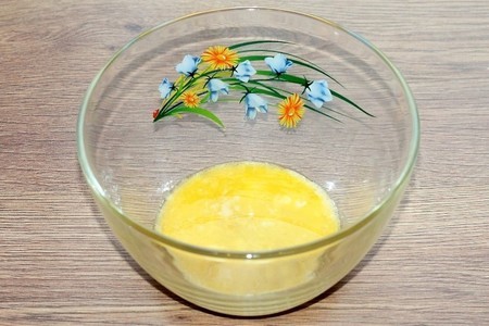 Творожный кекс с манговым кремом и сыром. "махеевъ",  23 февраля: шаг 1