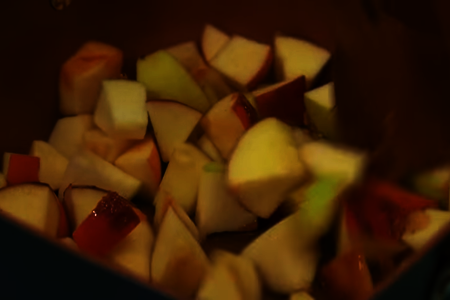 Гренки с яблочной заливкой: шаг 1