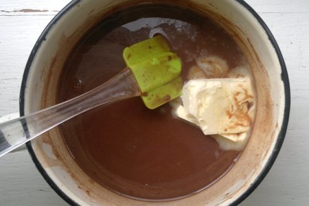 Блинные трубочки с джемом "махеевъ" и шоколадным соусом, 14 февраля: шаг 5