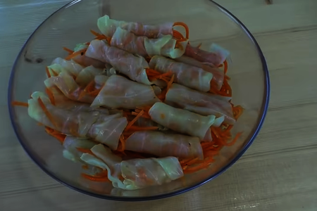 Закуска из капусты и моркови : шаг 7