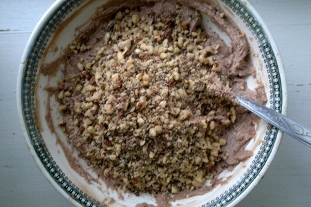 Творожно-шоколадная пасха с орехами #пасха: шаг 6