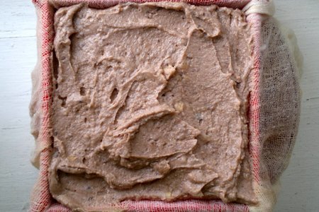 Творожно-шоколадная пасха с орехами #пасха: шаг 8