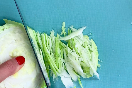 Имбирный салат из капусты: шаг 1