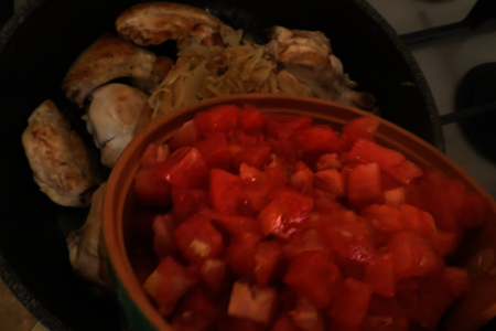 Венгерский ужин / вкусная курочка в соусе : шаг 4