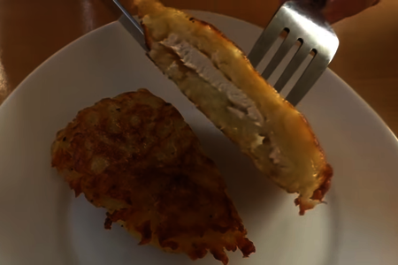 Куриная грудка в картофельной шубке: шаг 5