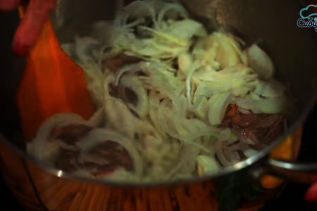 Суп-шурпа по-узбекски из баранины: шаг 1