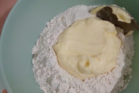 Творожный пирог с красносмородиновым с джемом «махеевъ» «кусочки лета»: шаг 1