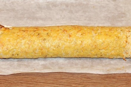 Картофельный рулет с сыром и грибами : шаг 10