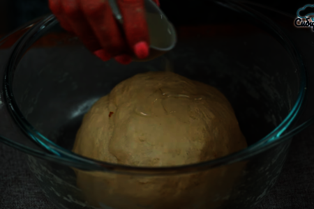 Пирог с картофелем и курицей на кефире: шаг 4