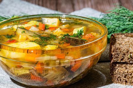 Овощной суп из кабачков с баклажанами: шаг 9