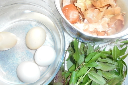 Пасхальные яйца "весенние" #пасха2021: шаг 1