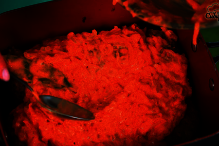 Ленивые голубцы в сметанно-томатном соусе в духовке: шаг 8