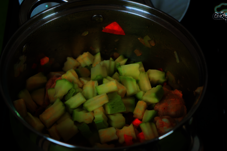 Летний куриный суп с овощами: шаг 4