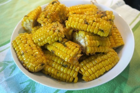 Запеченная в рукаве сливочная кукуруза: шаг 5