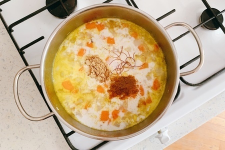 Морковный суп с кокосовым молоком: шаг 6