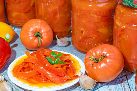 Лечо из помидоров и болгарского перца на зиму, без стерилизации: шаг 9