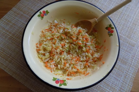 Капустный салат из советской столовой: фото шаг 4