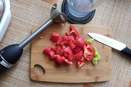 Быстрые перечные помидоры: шаг 2