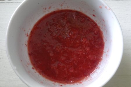 Овсяная каша со сметанно-ягодным кремом: шаг 4