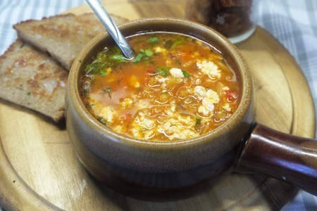 Лешта — болгарский суп из чечевицы: шаг 4