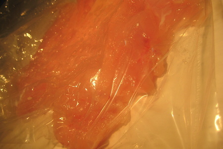 Куриные грудки с соусом из персиков.: шаг 1