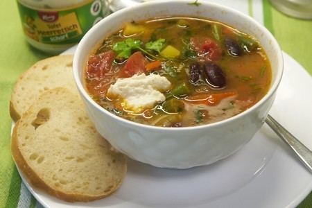 Густой овощной болгарский суп “манджа”: шаг 6
