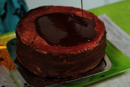 Шоколадный классический торт «прага» по госту: шаг 8
