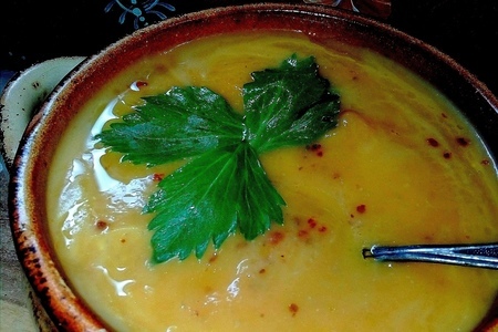 Тыквенный крем- суп #денькнигодарения: шаг 4