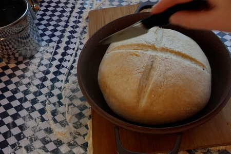 Хлеб без замеса: шаг 4