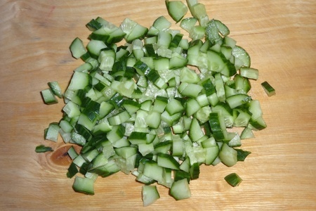 Салат из овощей с фасолью #постныйстол: шаг 2
