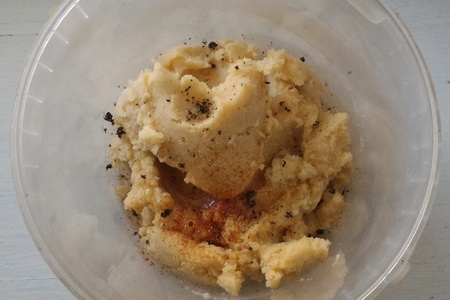 Хумус из гороха с пряными чипсами из лаваша #постныйстол: шаг 4