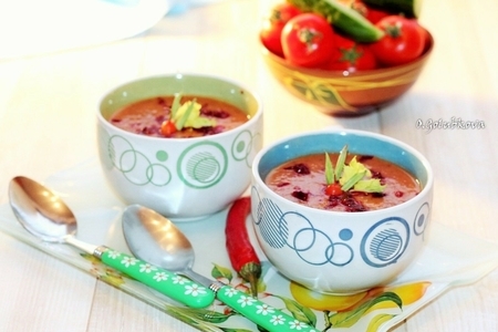 Фасолевый суп-пюре с томатами #постныйстол: шаг 7
