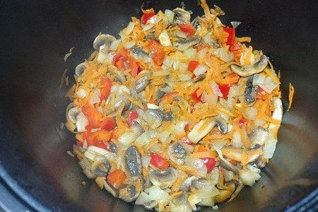 Перловка с грибами— рецепт постного блюда для мультиварки  #постныйстол: шаг 3