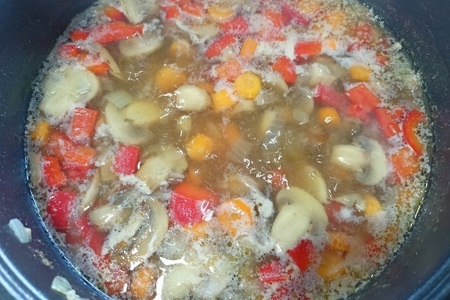 Постный гороховый суп с грибами  #постныйстол: шаг 5