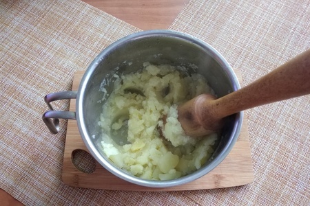 Постные вареники с картошкой и жареными грибами с луком  #постный стол: шаг 10