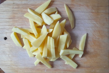 Картофель со стручковой фасолью #постныйстол: шаг 1